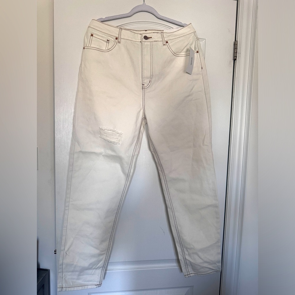 BDG high waisted tapered mom jeans